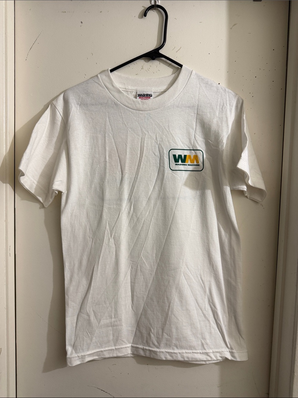 White Logo Tee - WM Chest Print